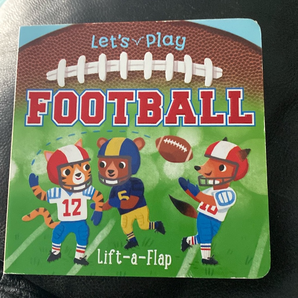 Let's Play Football! A Lift-a-Flap Board Book, Chunky Lift-A-Flap Board Book